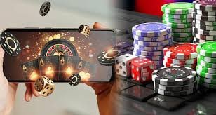 Layar permainan Live Casino dengan dealer profesional